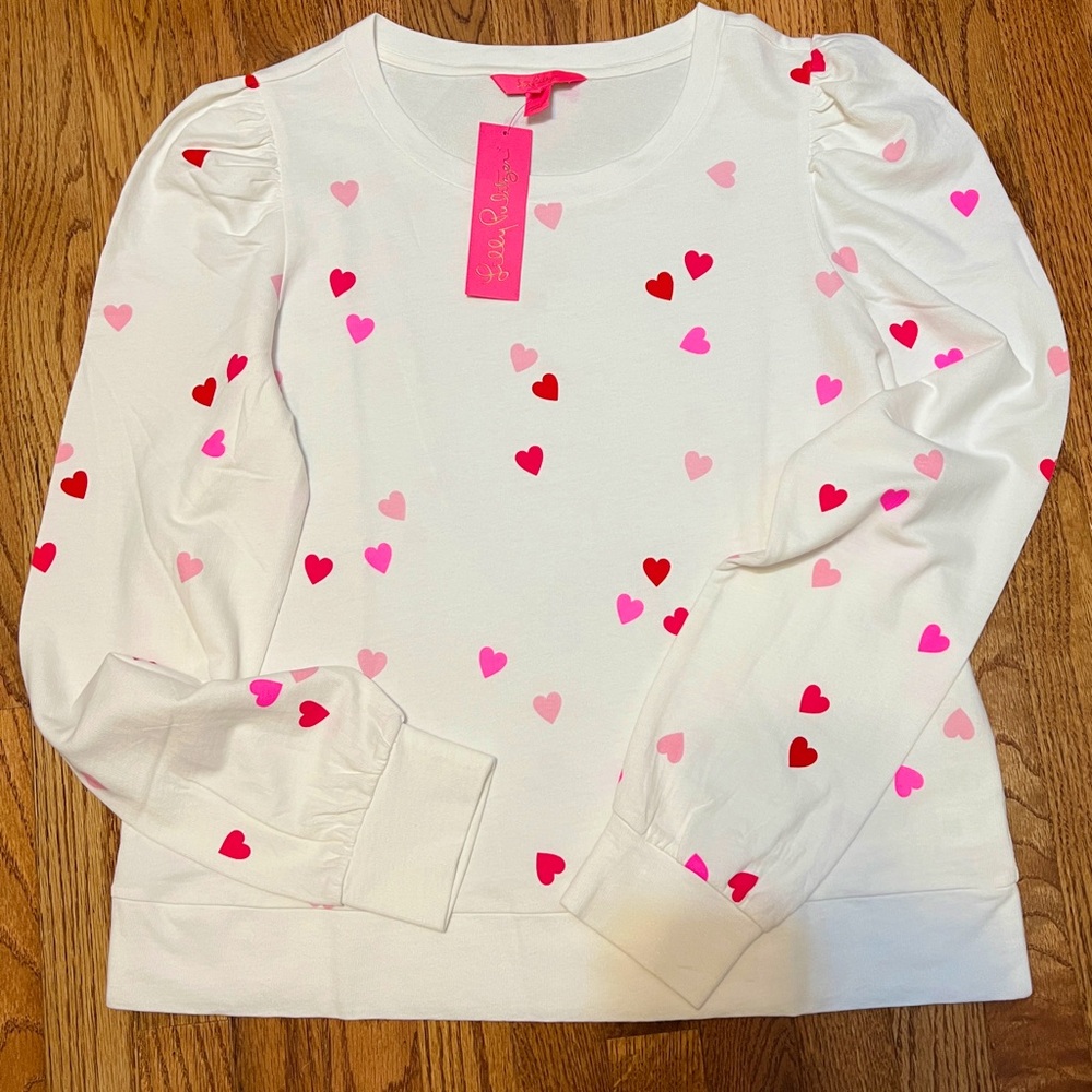 🆕 LILLY PULITZER JANSEN LONG SLEEVE SWEATSHIRT